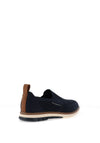 Bugatti Men’s Slip-On Breathable Knit Shoes, Navy
