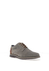 Bugatti Laced Casual Suede Shoes, Grey