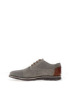 Bugatti Laced Casual Suede Shoes, Grey