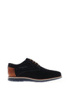 Bugatti Laced Casual Suede Shoes, Navy