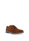 Bugatti Casual Suede Shoes, Cognac