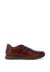 Bugatti Leather Trainers, Cognac