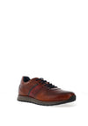 Bugatti Leather Trainers, Cognac