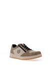 Bugatti Side Zip Trainers, Taupe