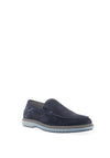 Bugatti Slip-On Suede Loafers, Dark Blue