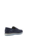 Bugatti Slip-On Suede Loafers, Dark Blue