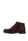Bugatti Lace Up Boots, Dark Brown