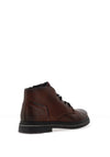 Bugatti Lace Up Boots, Dark Brown