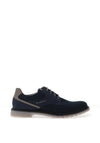 Bugatti Knit Texture Casual Shoes, Dark Blue