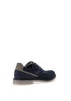 Bugatti Knit Texture Casual Shoes, Dark Blue