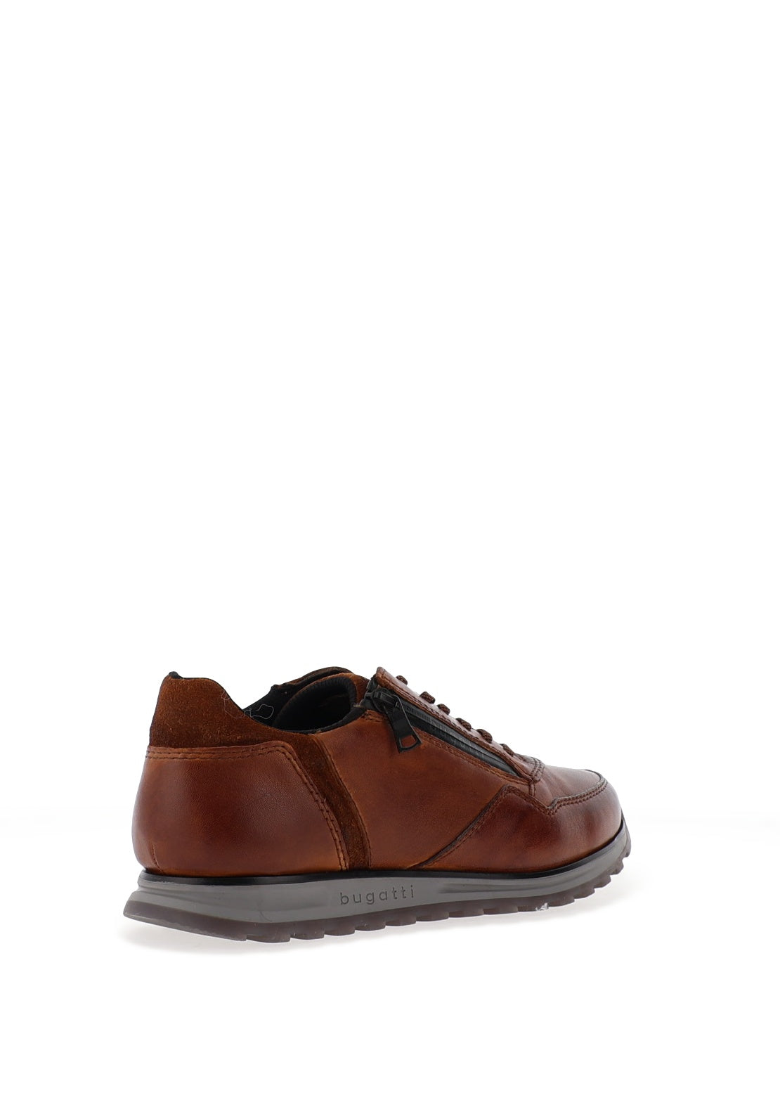Bugatti Leather Trainers, Cognac