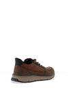 Bugatti Side Zip Trainers, Dark Brown
