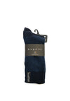 Bugatti 2 Pack Herringbone Socks, Navy & Blue
