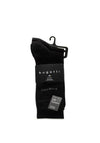 Bugatti 2 Pack Soft Bamboo Socks, Black