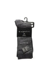 Bugatti 2 Pack Soft Bamboo Socks, Grey