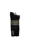 Bugatti 2 Pack Dot Socks, Navy