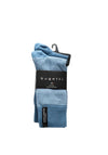 Bugatti 2 Pack Sensitive Comfort Top Chevron Socks, Blue