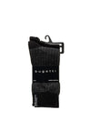 Bugatti 2 Pack Herringbone Socks, Black