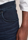 Bugatti Flexcity Tapered Fit Jeans, Dark Blue