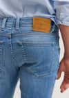 Bugatti Italian Denim Slim Fit Jeans, Washed Light Blue