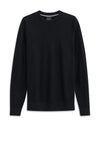 Bugatti Braided Knit Crew Neck Sweater, Navy
