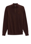 Bugatti Troyer Quarter Zip Knit Sweater, Wine