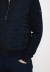 Bugatti Padded Bomber Jacket, Navy