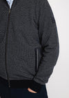 Bugatti Full Zip Sweatshirt, Navy