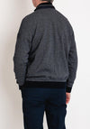 Bugatti Full Zip Sweatshirt, Navy