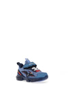 Bull Boy Dinosaur Light Up Mesh Trainer, Blue