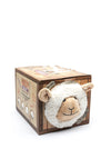 Brandwell Buzzy Buddies Sheep Massage Cushion, White