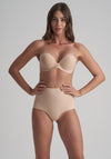 Bye Bra Diva Strapless and Backless Adhesive Bra, Beige