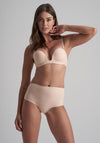 Bye Bra Low Back Mid Waist Brief, Beige
