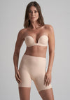 Bye Bra Low Back Mid Waist Short, Beige