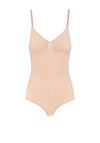 Bye Bra Soft Touch Seamless Ultra Low Back Bodysuit, Beige