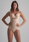 Bye Bra Smooth Essentials Bodysuit, Beige