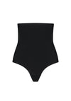 Bye Bra High Waist Control Thong, Black