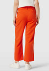 B.Young Wide Leg Slit Cut Trousers, Orange
