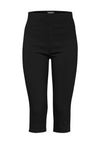 B.Young Keira Slim Fit Capri Trousers, Black