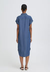 B. Young Kosmo Shirt Dress, Mid Blue