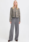 B.Young Docima Wool Knit Jacket, Black