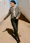 B.Young Docima Wool Knit Jacket, Black