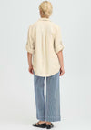 B.Young Flakakka Linen Blend Shirt, Beige