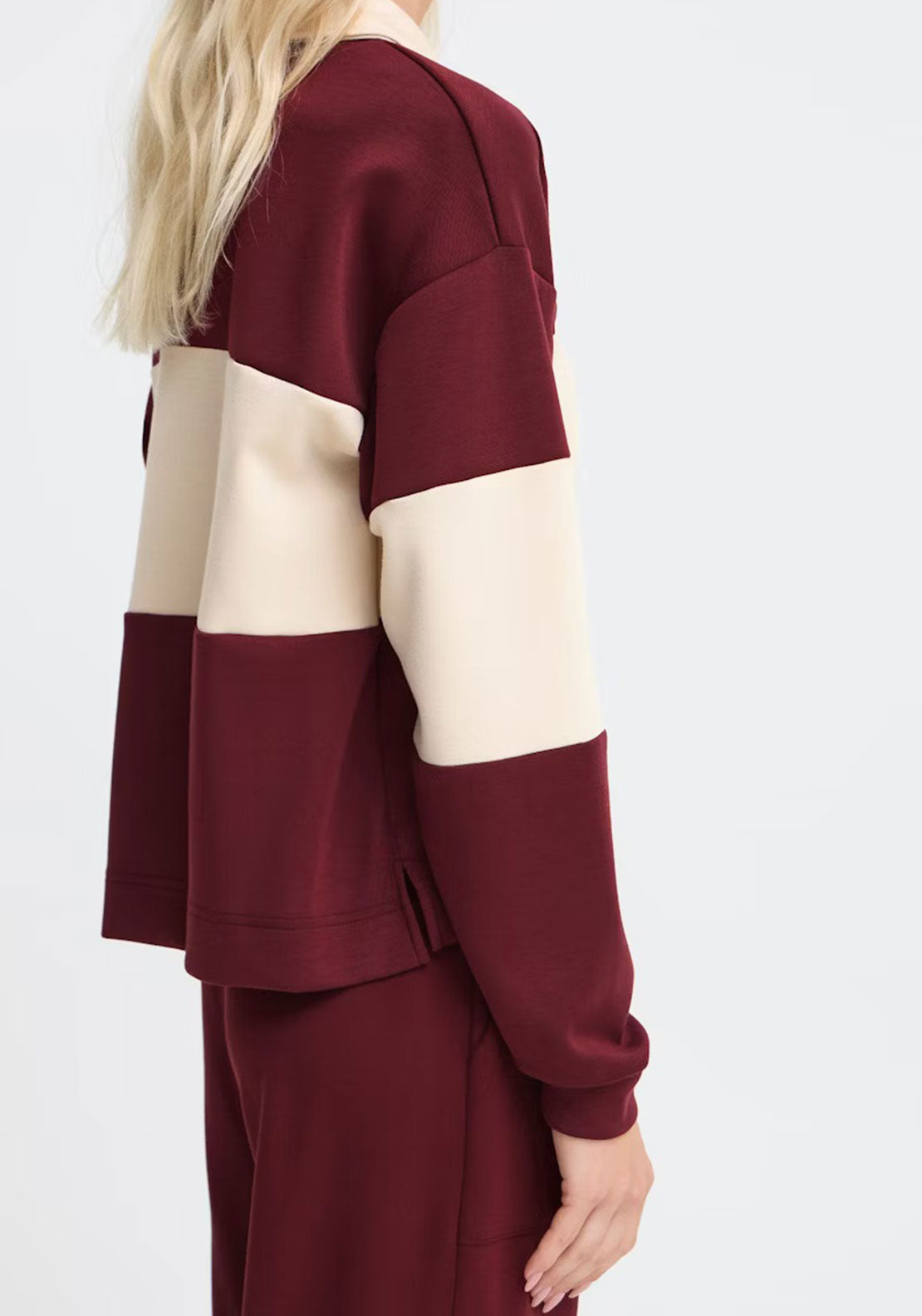 B.Young Pusti Rugby Sweatshirt, Wine