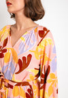 B.Young Ilsi Print Smock Mini Dress, Quartz Pink Multi