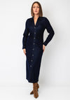 B.Young Kanea Long Sleeve Denim Dress, Dark Blue
