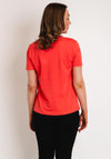 B.Young Tilli Graphic Cotton Tee, Cayenne