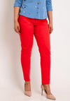 B.young Slim Leg Trousers, Cayenne
