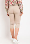 B.Young Keira Slim Fit Capri Trousers, Hummus