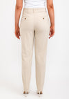 b.young Pleat Leg Trousers, Stone